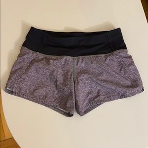 Lululemon running shorts